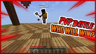 PVPing with my friend in One block survival series Episode 2