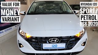 All New Hyundai i20 Sportz Bs6 petrol 2020 Walkaround Detailed Review || Value For Money Variant ||