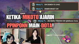 KETIKA MIKOTO AJARIN PPINPONN MAIN DOTA 2!