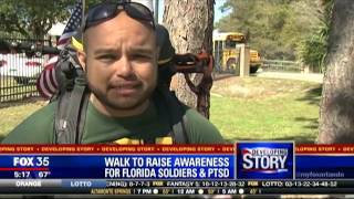 Veteran Walks for PTSD