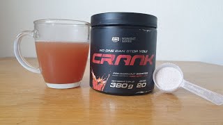 Bester Trainingsbooster: ESN Crank Test  | Zusammensetzung, Preis, Wirkung, Geschmack sind Top