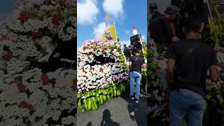 Festival Bunga Bandungan PART 2, Semarang #shortsviral #karnaval #festivalbunga