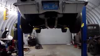 Changing mufflers on the 73 corvette pt1