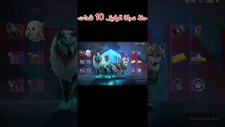 حظ عجلة الرفيق الذئب #10uc #ببجي