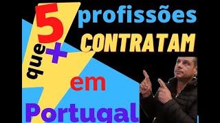 5 profissões para brasileiros em Portugal