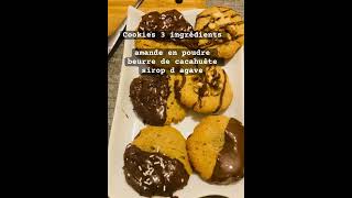 Cookies aux amandes#cookies #amande #beurre #cacahuètes#chocolate #biscuits