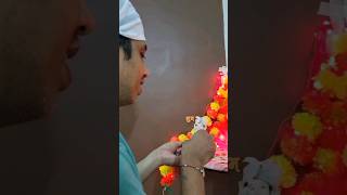 #ganpatibappamorya🙏😍#bappa#ganpati#ganesh#trending#viral#youtubeshorts#shorts#handmade@Crafterashu