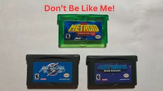 Changing the batteries on my GBA Metroid cartridges