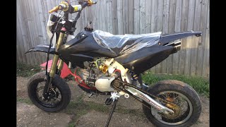 Road Legal CRF70 Stomp 160 Pit Bike Build