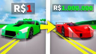 SUPER CARRO de R$1 vs R$1.000.000 no BROOKHAVEN!