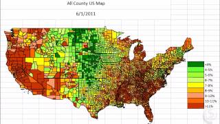 Unemployment in the United States By County October 2013