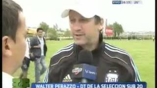 Perazzo analiza al seleccionado argentino PlayFutbol