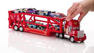 Camion Disney Cars by Mattel Mack cu trailer