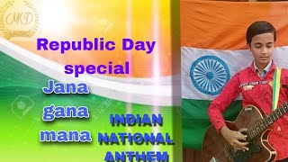 || Jana Gana Mana||  (Indian National anthem) on 🎸🎸GUITAR