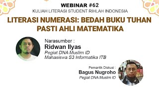 WEBINAR #62 | Bedah Buku Tuhan Pasti Ahli Matematika