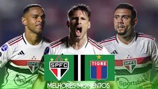 São Paulo 2 x 0 Tigre (ARG) | Melhores Momentos | Sudamericana 2023