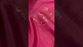 Fancy Kanjivaram silk saree with contrast pallu & blouse!Silk mark certified!#kanjeevaramsilk #saree