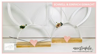 ⚓️ Klötzchen Häschen | Schnell und einfach gemacht | Osterdeko & Mitbringsel | Stampin'Up!