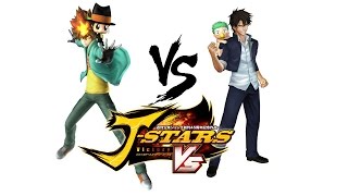 لعبة J Stars Victory VS (Sawada Tsunayoshi VS Tatsumi Oga ) PS3 Part1