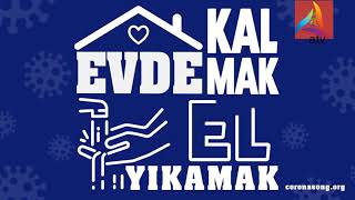 Bir korona var..! #evdekal..