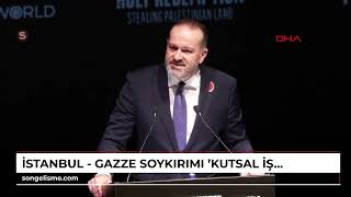 İstanbul - Gazze soykırımı 'Kutsal İşgal' belgeseli ile gösterildi