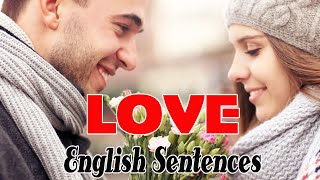 ❤️ LOVE SENTENCES IN ENGLISH ❤️ #americanenglish #englishlove #lovestatus #love #lovestory