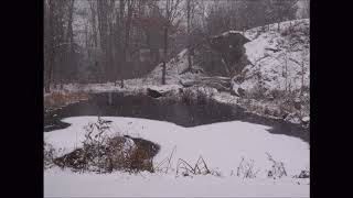 Winter Pond Ice Time Lapse