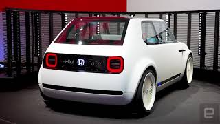 Honda e Prototype First Look at Geneva Motor Show 2019