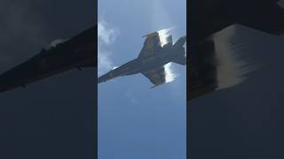 Blue Angels F-18 super hornet engages stealth mode mid flight 😱 #shorts