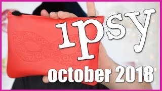 October IPSY Glam Bag Unboxing/Unbagging