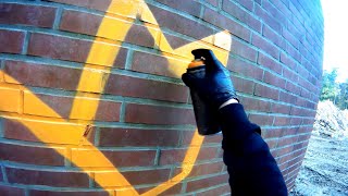 GRAFFITI - Throw Up Bombing - New Cats on the Block - RAW FOOTAGE -DEOSA