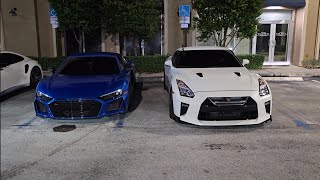 2020 Twin Turbo Audi R8 Performance vs Built 2023 Nissan GT-R