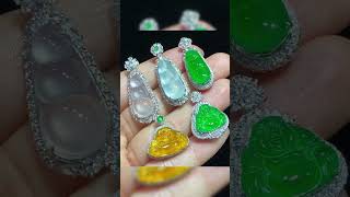 翡翠吊墜 #天然翡翠 #jade #高端翡翠  #冰種翡翠 #冰飄綠翡翠