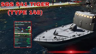 Sgs S41 Tiger Type 148 | Tier-I Ship Full Gameplay | Modern Warships @Ayazgaming652