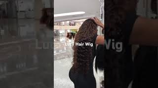 Here comes a beautiful woman #wig #wigs #hair #bundles #hairstyle #wigmaker #dd #hdlace #hd #rawhair