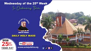 Wednesday of the Twenty-fifth Week in Ordinary Time |Daily TV Mass, Wednesday  25th September, 2024