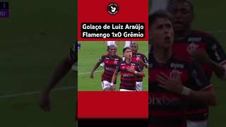 Golaço de Luiz Araújo no Maracanã ! #flamengo #gols #mengão #mengo #shorts #shortsvideo