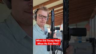 THIS Is What Trump Heard When He Got SHOT!!! (Tested) #civtac #pewpewlife #firearms