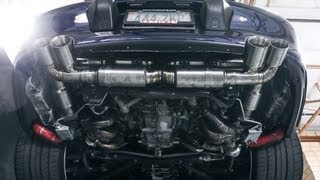 Agency Power Titanium Exhaust System Porsche 996 Turbo