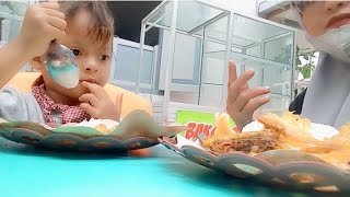 Mukbang brutal habis dua piring