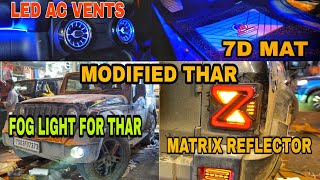 Mahindra THAR Modification in Delhi | Best Quality Modification | Autoform Seatcover | Morel Damping