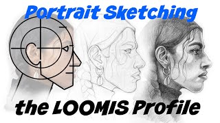 Portrait Sketching the Loomis Profile. Beginner Friendly. How to Draw.