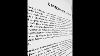 Instalação artística ‘O MUNDO VOLTA A EXISTIR’