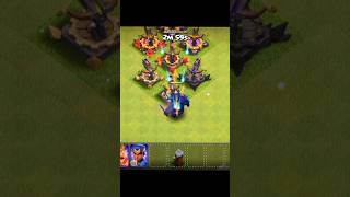 M.O.M.M.A vs Every level x-bows | coc experiments | BDGaming #shorts #coc #viral