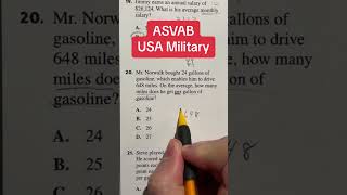 ASVAB Arithmetic Reasoning #20 Question Walk Through