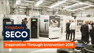 Kingsbury | SECO - Inspiration Through Innovation 2018