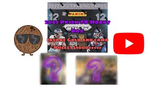 2022 Panini Prizm Football Hobby Box (Gold + Camo Pulls $1000+)