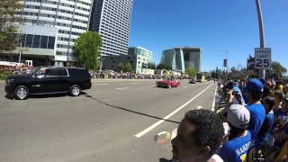 Warriors 2015 NBA Championship parade - part 2