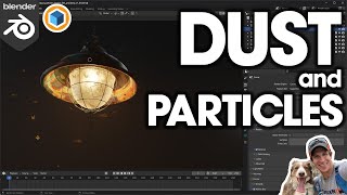 The FASTEST Way to Add Dust and Particles in Blender!