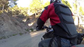 Triumph Tiger In Sierra Alhamilla Offroad